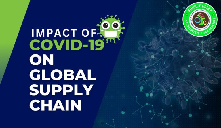 What is the impact of Covid -19 on the global supply chain? - Write My ...